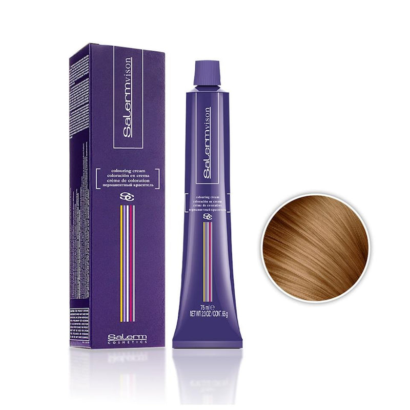 Salermvison Permanent Hair Color 8,3 Light Golden Blond