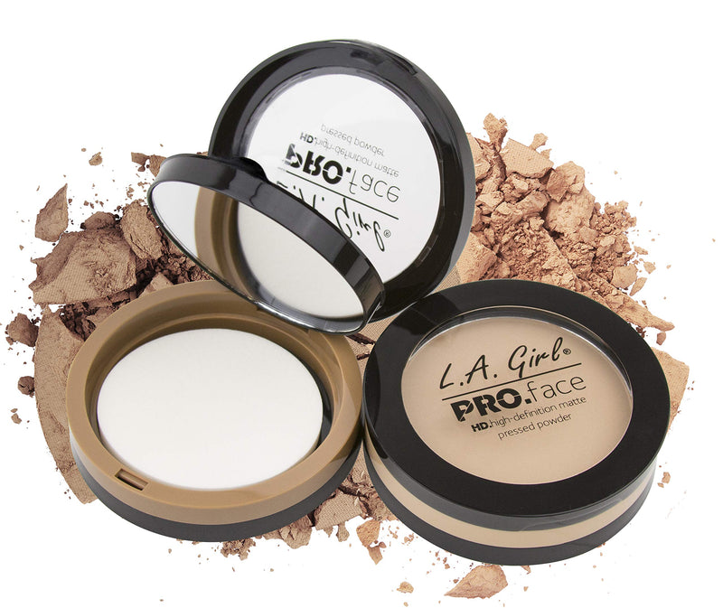 L.A. Girl Pro Face HD Matte Pressed Powder (3 Pack) - 603 Porcelain