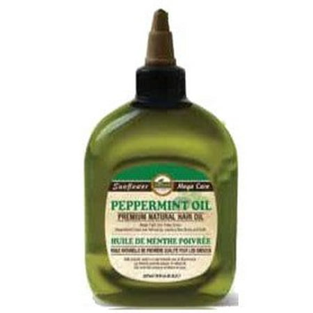 Difeel Premium Natural Hair Oil - Peppermint Oil 8 oz.