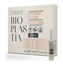 SALERM Biokera Bioplastia Reconstructing Ampoules – 6 x 13 ml – Intensive Hair Repair Treatment with Keratin & Botanical Extracts – Strengthens, Rebuilds & Restores Damaged Hair