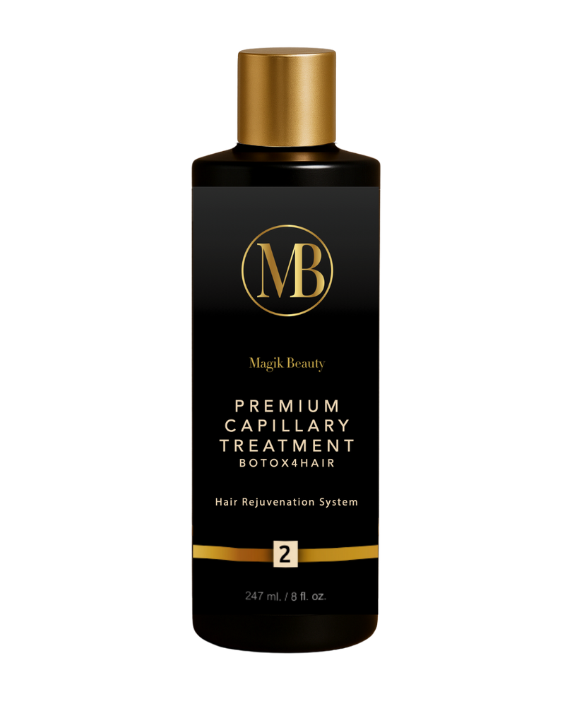 Magik Beauty |Premium Duo Clarifying Shampoo and BTX4HAIR Capillary treatment 8 fl. oz