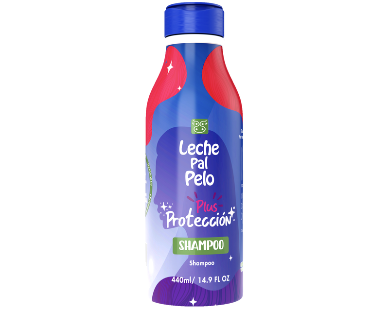 Leche Pal Pelo Color Protection Shampoo -Proteccion Color Champu para cabello pintado 14.9oz