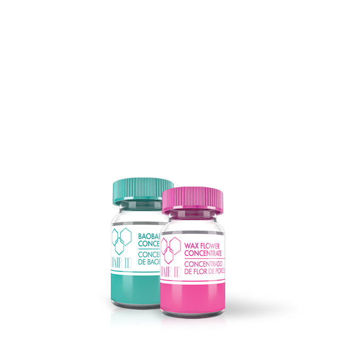 Lendan Hair ID · Concentrados activos para tratamiento personalizado · 4 x 10 ml