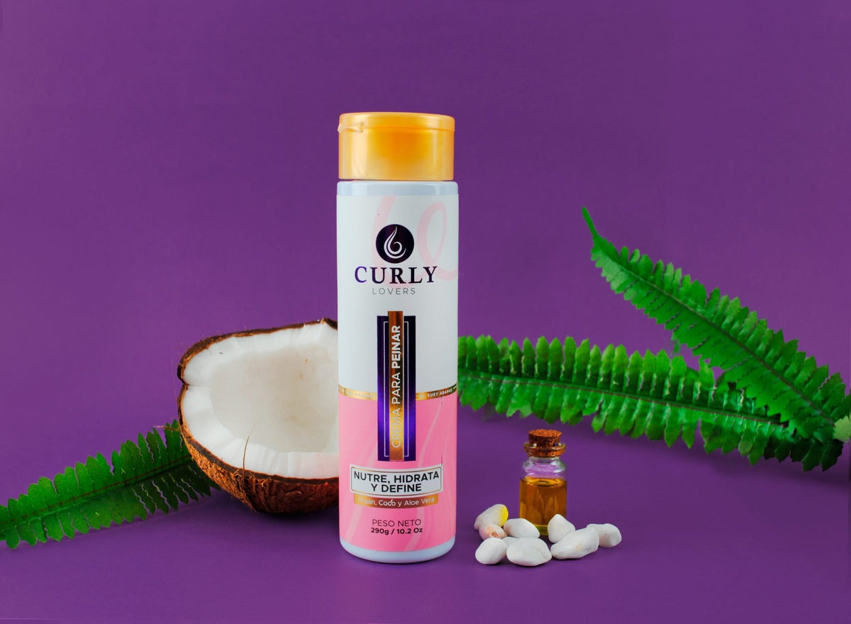 Curly Lovers Styling Cream 10.2oz- Crema para Peinar