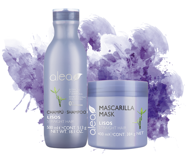 Alea Straight Hair Shampoo and Mask Bundle