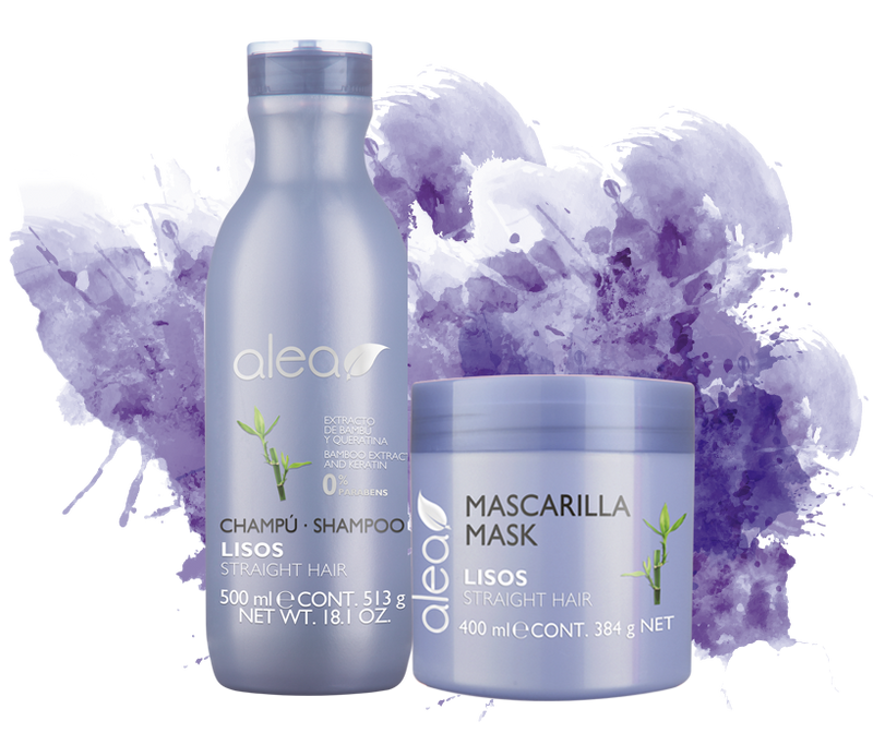 Alea Straight Hair Shampoo and Mask Bundle