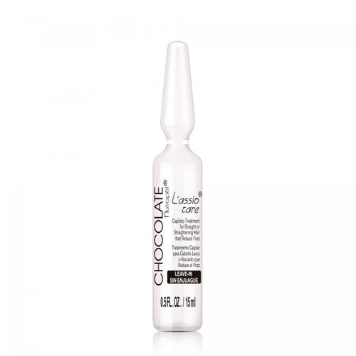 Nutrapel CHOCOLATE L'ASSIO CARE Concentrated with Amino acids for smoothening, shine & anti-frizz. (Set of 12 AMPOULES) 0.5oz each.  LEAVE-IN After Care  for Keratin Treatments