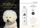 MIR&ME Paw Softener Silver Conditioner for Dogs – Anti‑Yellowing Blue Pigment Formula – Softening & Brightening Conditioner for White Coats – 300 ml