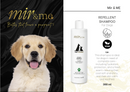 MIR&ME Paw Cleaner Byebites Shampoo for Dogs – Insect‑Repellent Formula with Lanolin, Neem Extract & Geraniol – Hydrating & Soothing – Suitable for All Coat Types – 300 ml