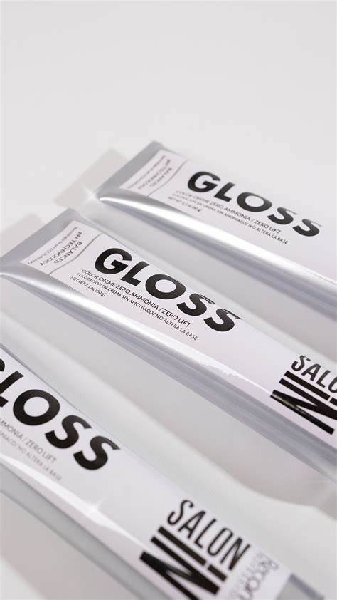 Recamier Professional Salon In Gloss Collection, Zero Ammonia, Zero Lift, Hair Color Creme 2.1oz