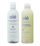 OLÉ Rice Protein Shampoo & Conditioner Set – Revitalizing, Hydrating & Anti‑Frizz Formula | With Rice Water, Oats, Flaxseed, Oats, Flaxseed & Amino Acids
