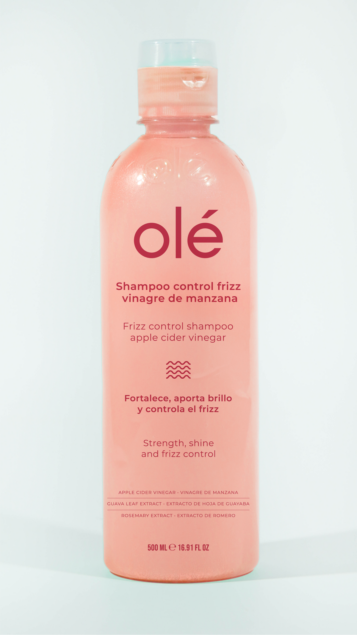 OLÉ Shampoo + conditioner 2 in 1 Apple vinager & Rosemary Shampoo | Shampoo + acondicionador 2 en 1 Vinagre De Manzana & Romero | In addition, they give your hair softness, shine and hydration.
