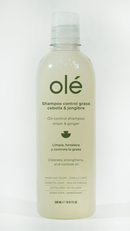 OLÉ Ginger Shampoo & Conditioner Set – Hair Care Duo with Ginger & Celery Extract for Oily Hair, Fresh Scalp, Shine & Lightweight Hydration