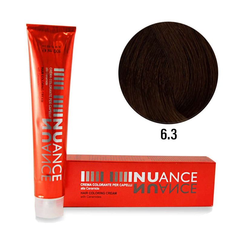 Nuance Italian Hair Coloring Cream with Ceramides,