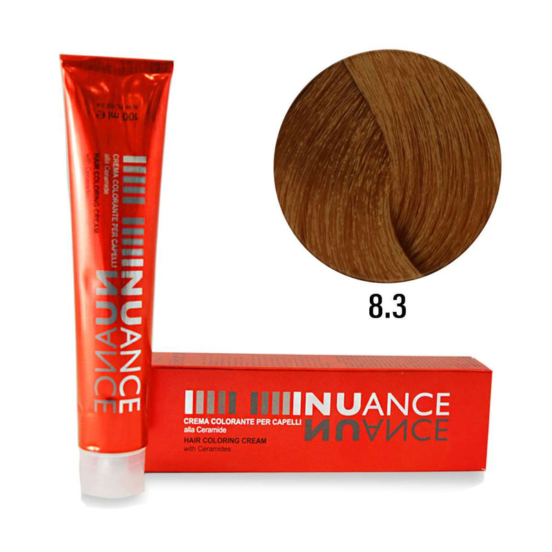 Nuance Italian Hair Coloring Cream with Ceramides,