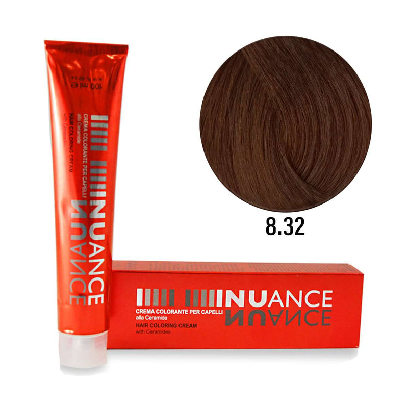 Nuance Italian Hair Coloring Cream with Ceramides,