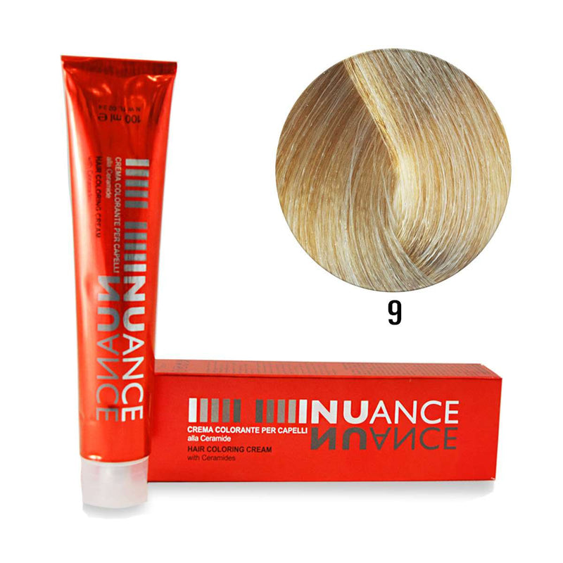 Nuance Italian Hair Coloring Cream with Ceramides,