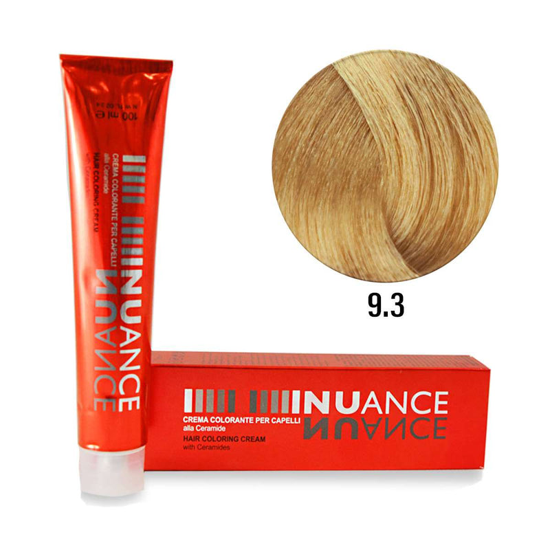 Nuance Italian Hair Coloring Cream with Ceramides,