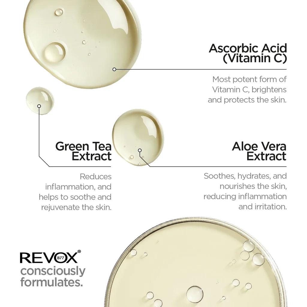 REVOX B77 JUST Vitamin C 20% An antioxidant serum for face and neck.