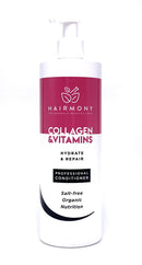 Hairmony Professional Hair Kit for Post-Keratin & Color Care, Aloe Vera Shampoo 32 fl.oz.  + Collagen & Vitamins Conditioner 32 fl.oz - Kit Shampoo Aloe Vera y Acondionador de Colageno y Vitaminas para el cabello