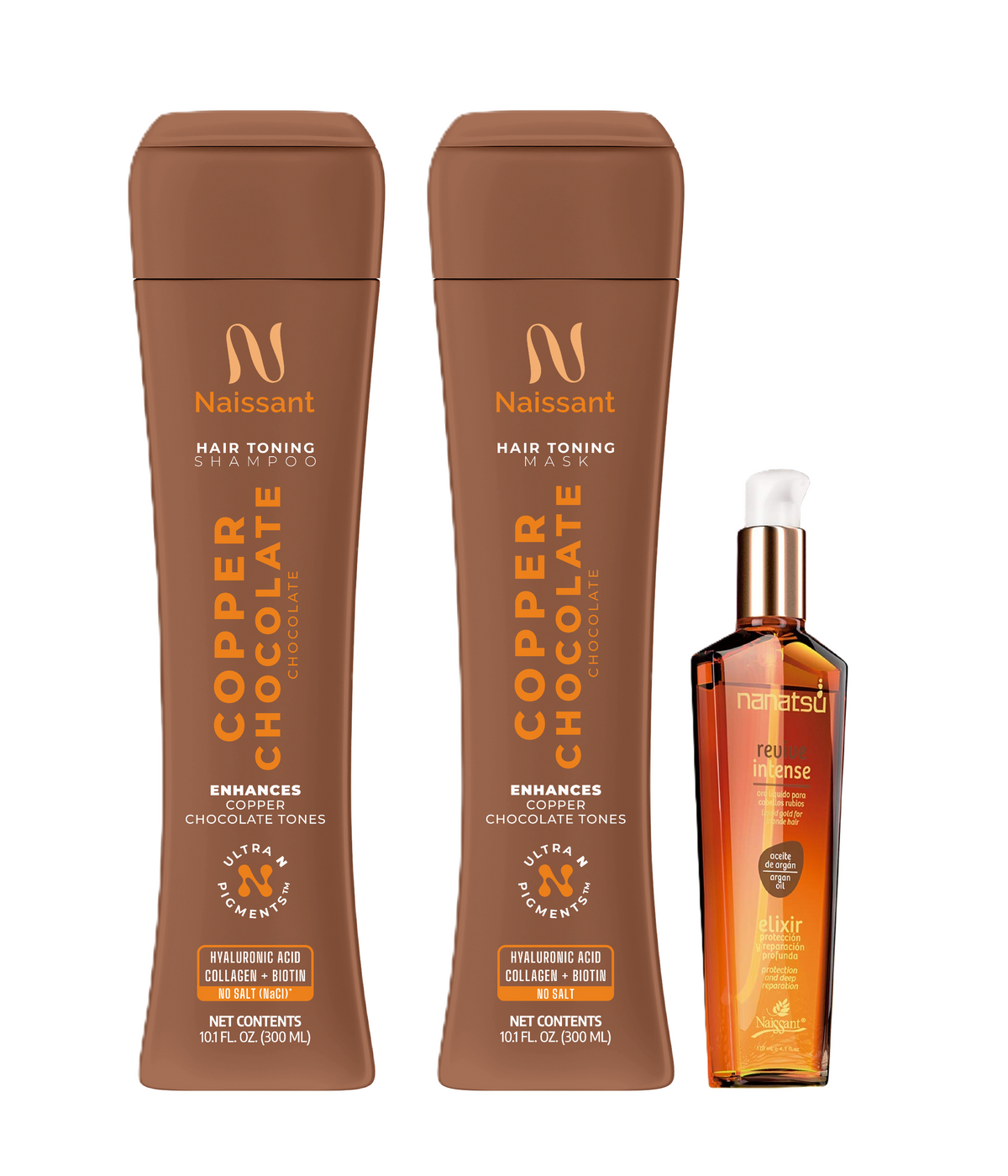 Naissant Professional Copper Chocolate - Chocolate Matiz Hair Color Intensifier and Tone Corrector. (Copy)