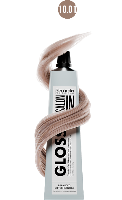 Recamier Professional Salon In Gloss Collection, Zero Ammonia, Zero Lift, Hair Color Creme 2.1oz