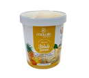 MAWIE Yellow Fruits Hair Ice Cream Mask – Vegan Hair Treatment with Yogurt Extract and Jojoba Scrub – 430 ml
