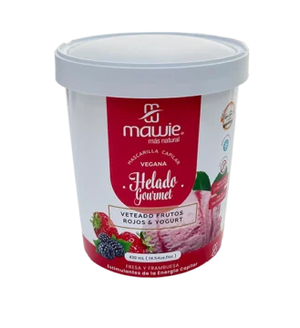 MAWIE - Wholesale Price - Red Fruits Hair Ice Cream Mask 430 ml - Pack of 10