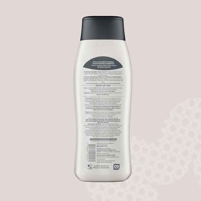 María Salomé Anti-Hair Loss Shampoo for Men – 13.5 fl oz / 400 ml