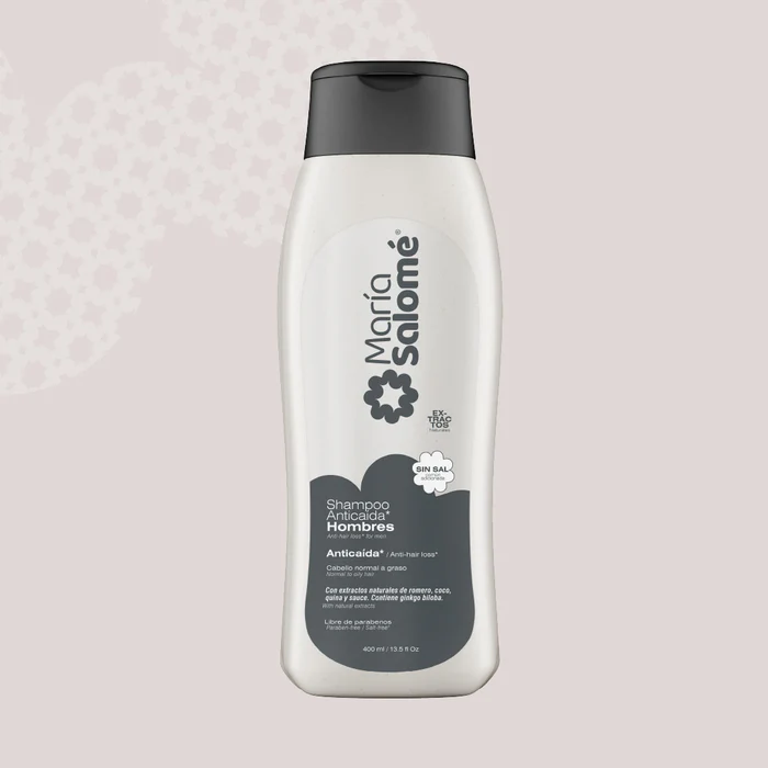 María Salomé Anti-Hair Loss Shampoo for Men – 13.5 fl oz / 400 ml