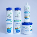 MAWIE Hydrate Moisturizing Complete 4-PIECE KIT with Shampoo, Conditioner, Hair Mask and Combing Cream |Provides Intense Softness and Shine| Intensive Hydration for Dry Hair | Protein Hair Treatment For Deep Nourishment | Paraben & Sulfate free