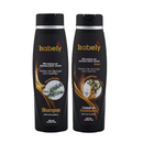Isabely Regenerating Hair Care Duo – Anti‑Hair Loss Shampoo + Deep Nourishing Conditioner with Rosemary, Quinine & Horsetail – Strengthens Roots, Reduces Thinning, Controls Oil & Dandruff – Sulfate‑Free