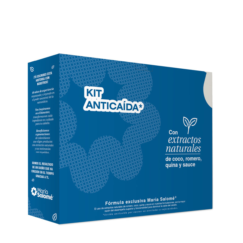 Maria Salome Traditional Hair Loss Prevention kit of Shampoo 13.5 fl.oz. - Conditioner 13.5fl.oz. - Lotion 11.8 fl.oz. Natural Products for Thinning Hair