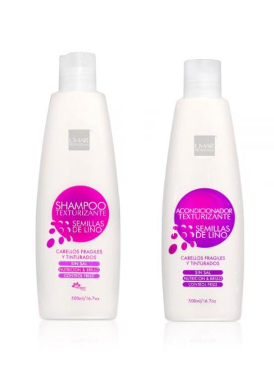 L'MAR Professional Flax Seeds Hair Shampoo + Conditioner kit 33.3oz.