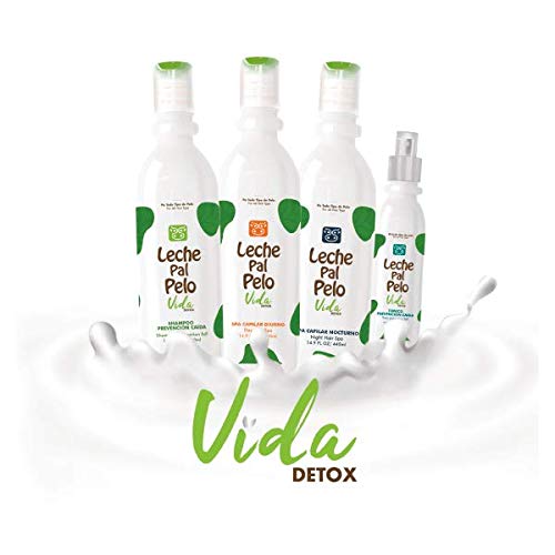 Leche Pal Pelo Vida Detox Day Hair Spa for Hair loss - Spa Capilar Diurno para caida del cabello 14.9 oz.