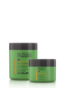 MySalon Mask for Dry & Damaged Hair - With Linseed & Silk Proteins 500ml / 16.4 oz - Step 2