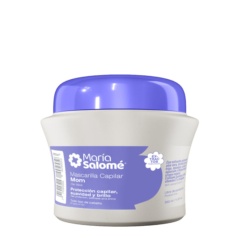 Maria Salome Hair MOM Shampoo and Mask kit - Champu y Mascarilla Capilar MOM