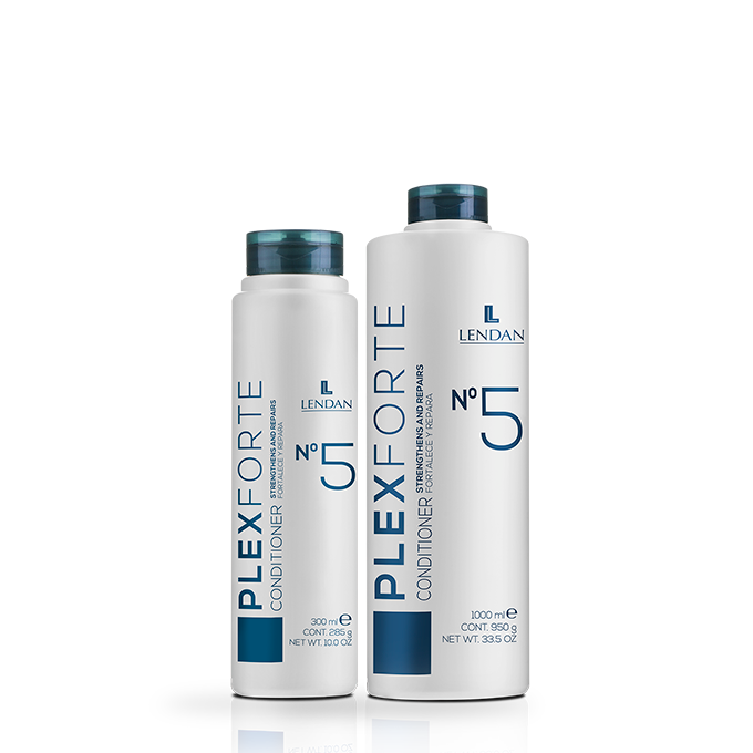 Lendan PlexForte Hair Kit of No. 4 Shampoo and No. 5 Conditioner, 33.1 fl. oz. Each, 2 Pack Bundle