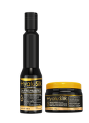 Nutrapel HYALUSILK DUO Set – Hyaluronic Acid Shampoo 300 ml + Anti‑Aging Repair Mask 360 g | Hydration, Softness & Elasticity