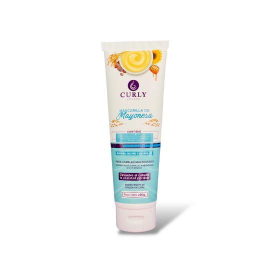 Curly Lovers Mayonnaise Mask 0.6oz -Mascarilla de Mayonesa