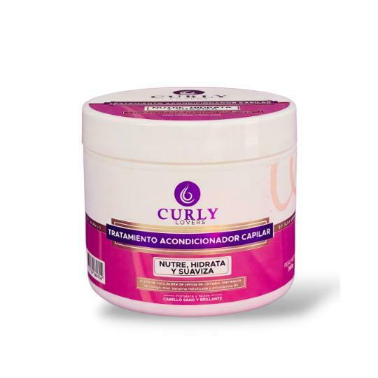 Curly Lovers Natural Hair Conditioning Treatment 10.5oz - Tratamiento Acondicionador Capilar Natural