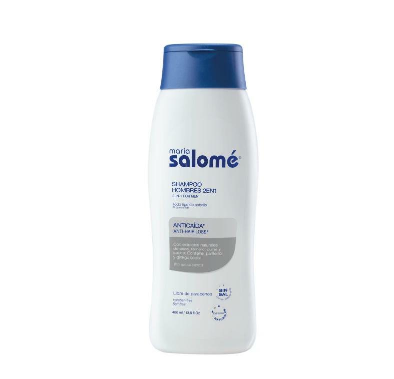 María Salomé KIT Shampoo 2EN1 Prevencion Caida + Gel Fijador