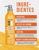 RECAMIER Professional Salon In Hydrating Curl Defining Shampoo with Keratin 33.81 fl.oz | Shampoo con Keratina Tratamiento para Cabello Rizado 1000ml