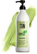 RECAMIER PROFESSIONAL SALON IN Vegan Keratin & Collagen Line 3-PIECE HAIR KIT with Shampoo 33.8 fl.oz. + Conditioner 33.8 fl.oz.+ Recharge Intensive Mask 17.6oz.