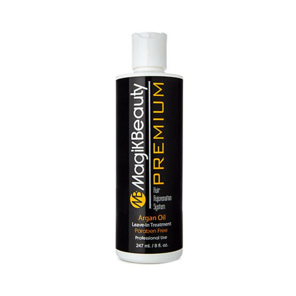 Magik Beauty | Premium Leave in with Argan Oil | Hair Rejunevation | Professional Nourishment | Straightening Hair 8 fl. oz. bottle