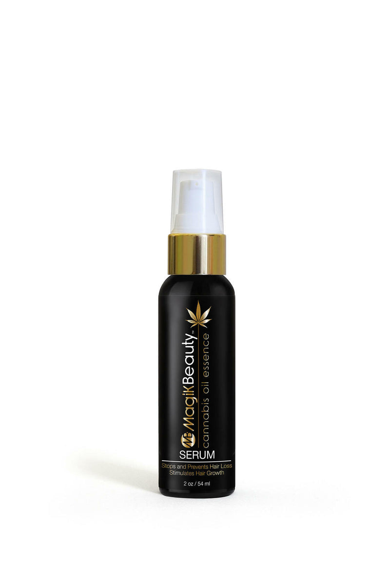 Magik Beauty Hemp Essence oil Serum 2 oz, Stops and Prevents Hair Loss Stimulates Fast Hair Growth