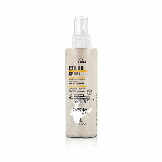 Lendan - Hair Protective Spray - Terra Color Spray - 200 ml - for Colored Hair - Prevents Color Loss - UV and Anti-Pollution Protector - Protects Hair - Shiny Hair - Vegan