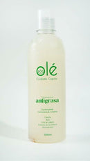 OLÉ Oil Control Hair Pack 4 Pieces - Rice Protein Pre-Shampoo + Onion, Ginger & Celery Shampoo + Mango & Tangerine Conditioner + Detangling thermo protector