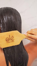 OLÉ Oil Control Hair Pack 4 Pieces - Rice Protein Pre-Shampoo + Onion, Ginger & Celery Shampoo + Mango & Tangerine Conditioner + Detangling thermo protector