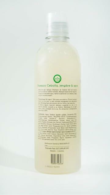 OLÉ Oil Control Hair Pack 4 Pieces - Rice Protein Pre-Shampoo + Onion, Ginger & Celery Shampoo + Mango & Tangerine Conditioner + Detangling thermo protector
